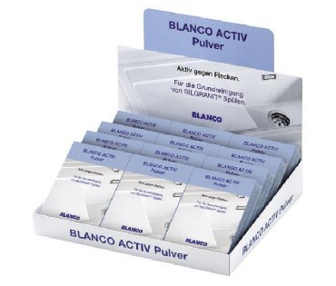 rodek do gruntownego czyszczenia Blanco BLANCOACTIV komplet saszetek do czyszczenia zlewozmywakw z Silgranitu (12x3x25g)
