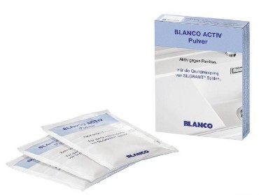 rodek do gruntownego czyszczenia Blanco BLANCOACTIV (3 saszetki x 25g) do zlewozmywakw z Silgranitu