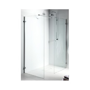 cianka prysznicowa Koo NEXT boczna 100 cm szko hartowane chrom/srebrny poysk Reflex